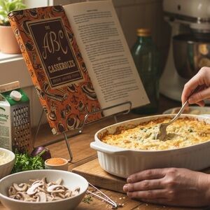 Mid Century Modern Casserole Cookbook - 1954 ABC of Casseroles - W/ Dust Jacket